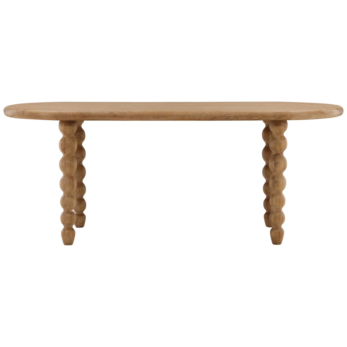 Bexwell Dining Table, Light Natural by Dovetail at Eve Furniture
