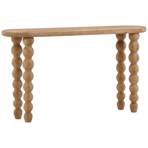Bexwell Console Table, Light Natural by Dovetail at Eve Furniture