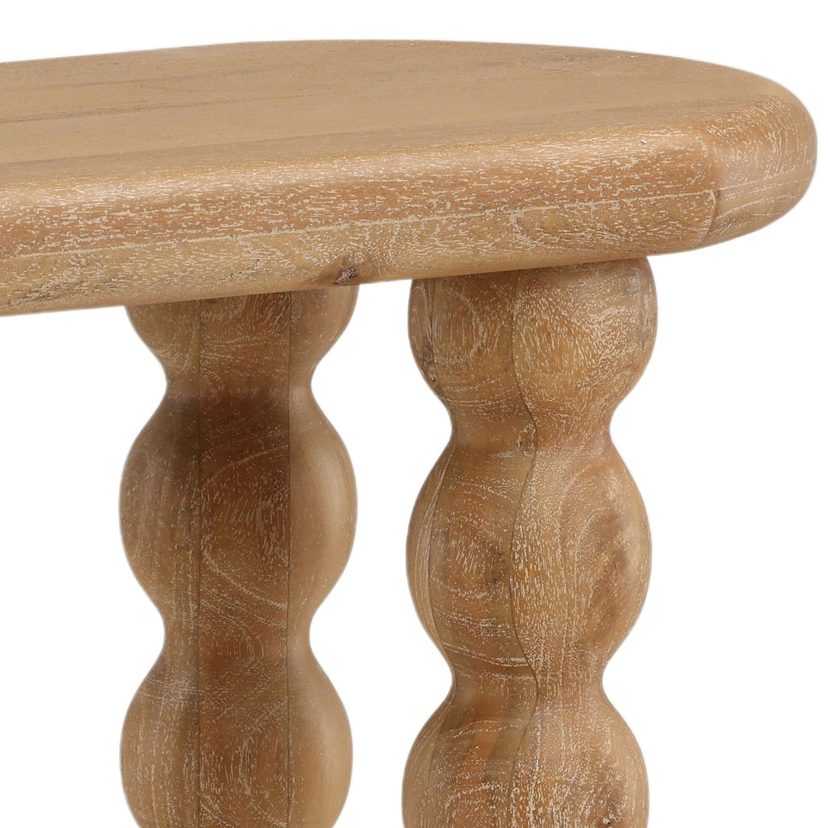 Bexwell Console Table, Light Natural by Dovetail at Eve Furniture