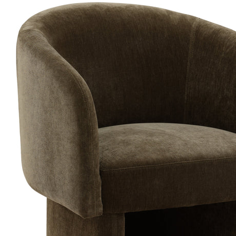 Ynes Dining Chair, Olive by Dovetail at Eve Furniture