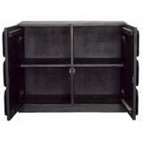 Marika Cabinet, Black by Dovetail at Eve Furniture