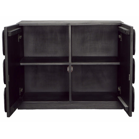 Marika Cabinet, Black by Dovetail at Eve Furniture