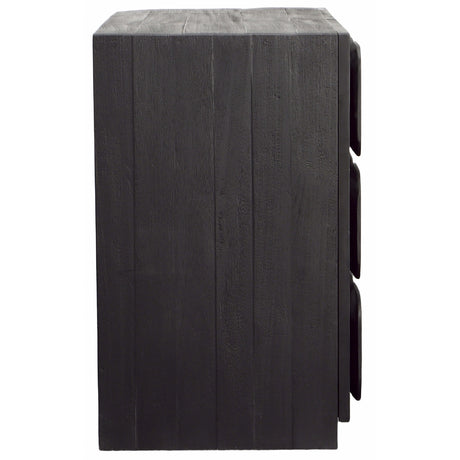 Marika Cabinet, Black by Dovetail at Eve Furniture