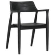 Stafford Dining Chair, Black, Set of 2 by Dovetail at Eve Furniture
