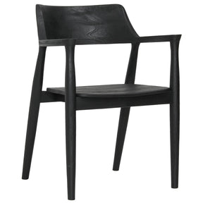 Stafford Dining Chair, Black, Set of 2 by Dovetail at Eve Furniture
