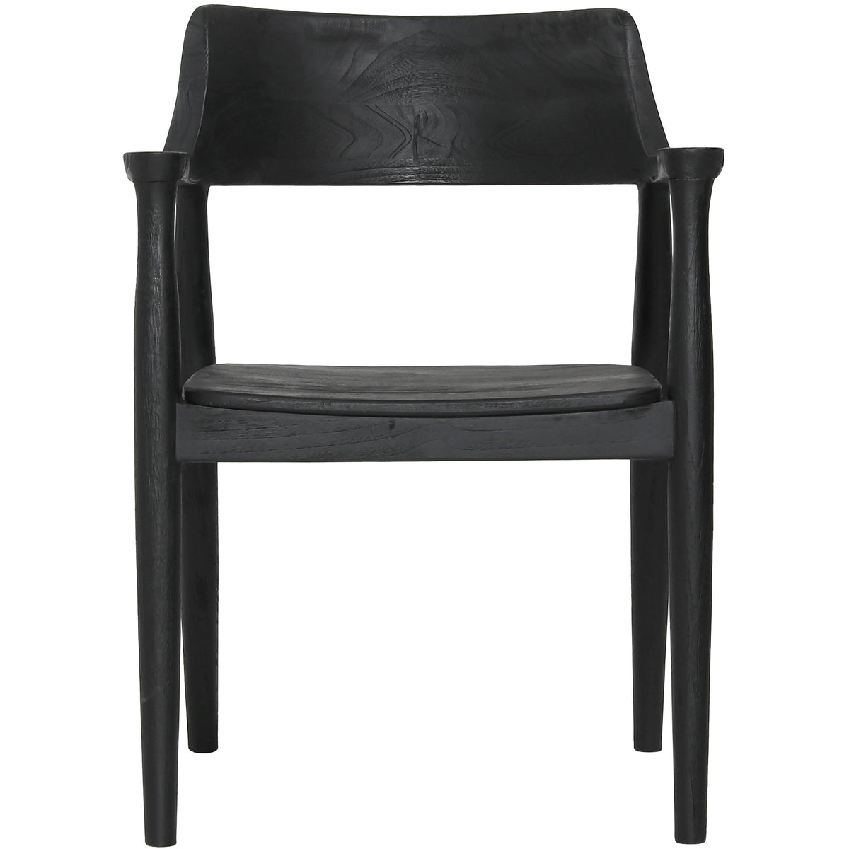 Stafford Dining Chair, Black, Set of 2 by Dovetail at Eve Furniture
