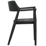 Stafford Dining Chair, Black, Set of 2 by Dovetail at Eve Furniture
