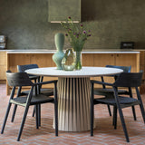 Stafford Dining Chair, Black, Set of 2 by Dovetail at Eve Furniture