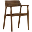 Stafford Dining Chair, Brown, Set of 2 by Dovetail at Eve Furniture