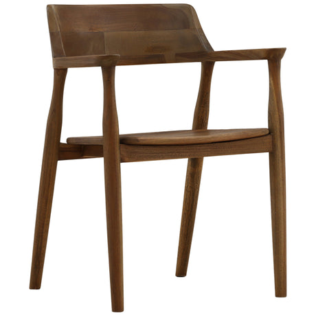 Stafford Dining Chair, Brown, Set of 2 by Dovetail at Eve Furniture