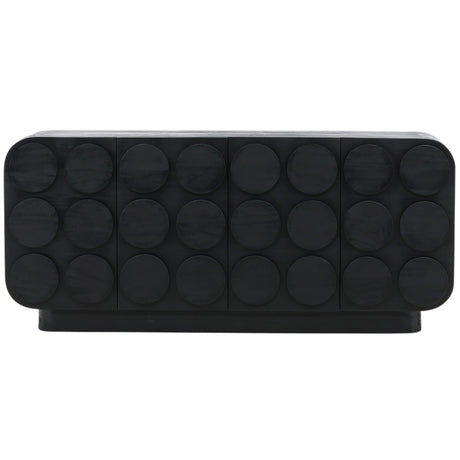 Elysian Sideboard, Black by Dovetail at Eve Furniture