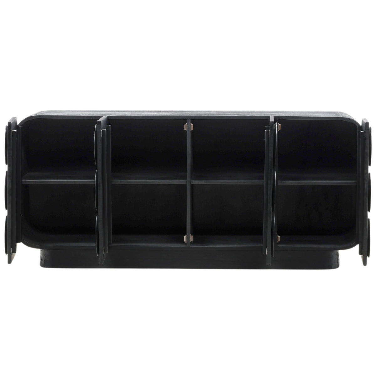Elysian Sideboard, Black by Dovetail at Eve Furniture