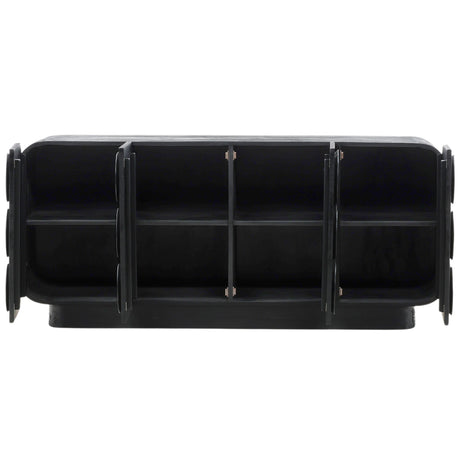 Elysian Sideboard, Black by Dovetail at Eve Furniture