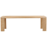 Crosby Dining Table, Light Natural by Dovetail at Eve Furniture