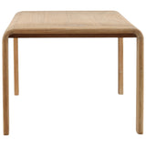 Crosby Dining Table, Light Natural by Dovetail at Eve Furniture