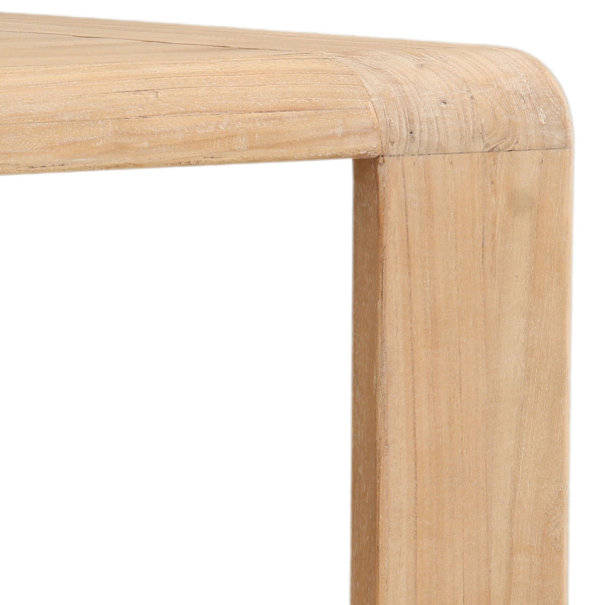 Crosby Dining Table, Light Natural by Dovetail at Eve Furniture