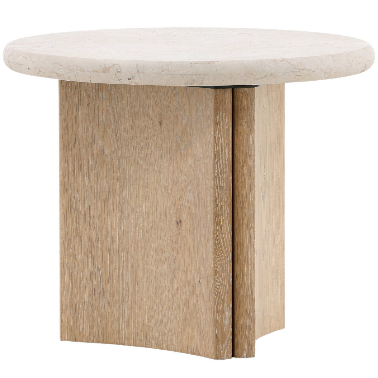 Oja Side Table, Natural Wash