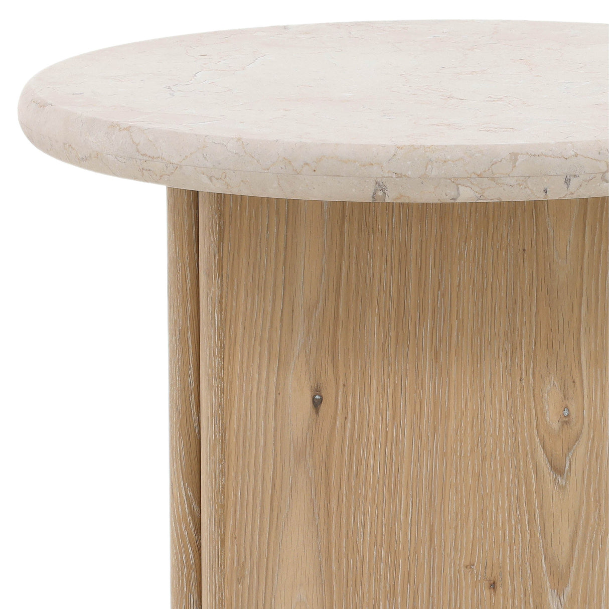 Oja Side Table, Natural Wash