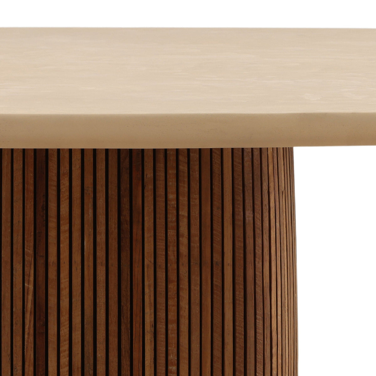 Atria Dining Table, Sand by Dovetail at Eve Furniture