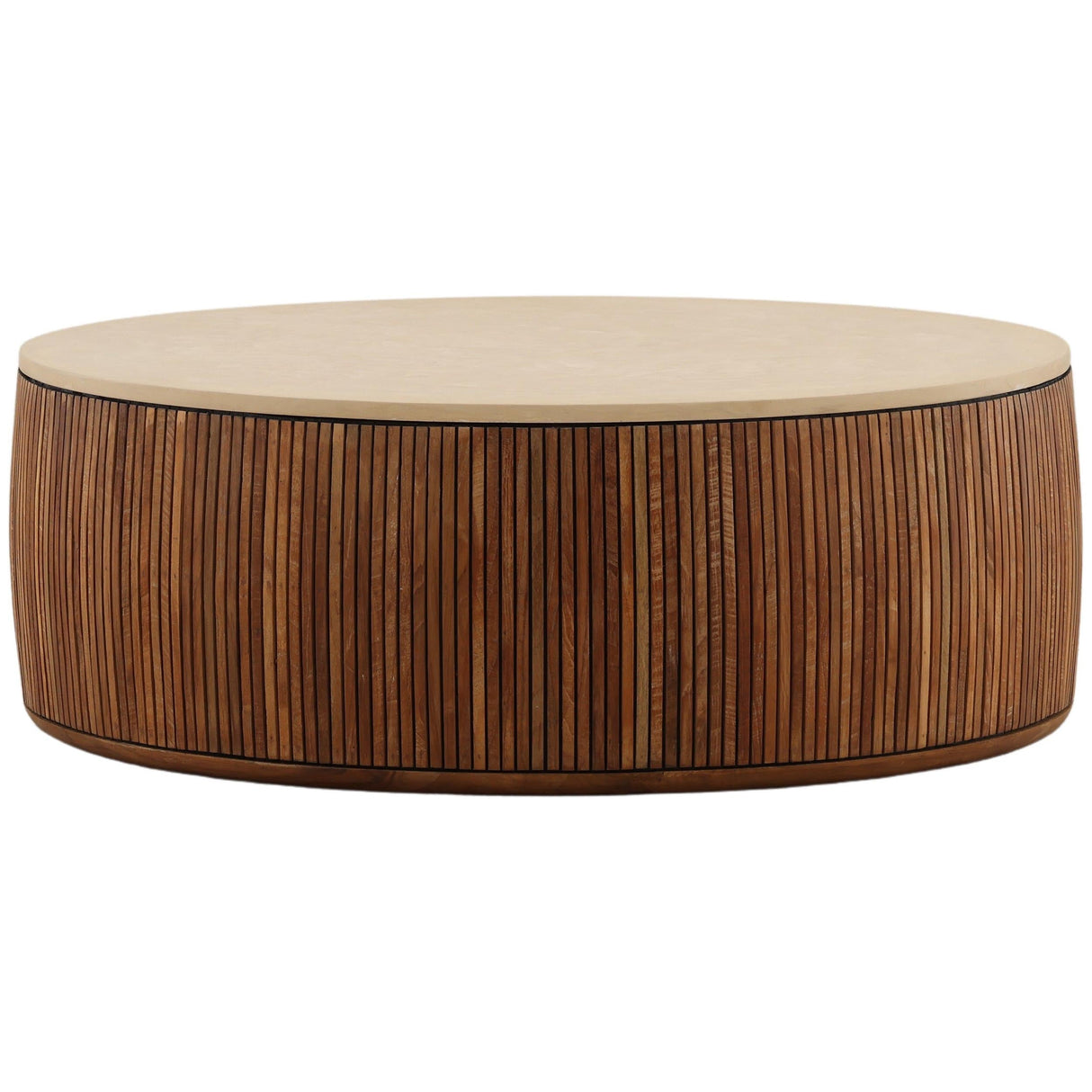 Atria Coffee Table, Sand/Brown