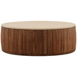 Atria Coffee Table, Sand/Brown