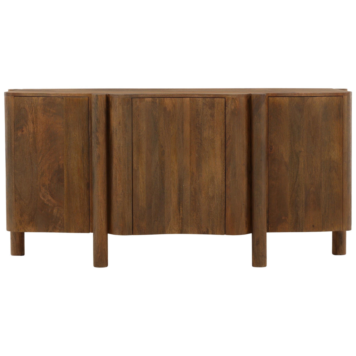 Saren Sideboard, Dark Brown by Dovetail at Eve Furniture