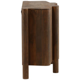 Saren Sideboard, Dark Brown by Dovetail at Eve Furniture
