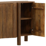 Saren Sideboard, Dark Brown by Dovetail at Eve Furniture