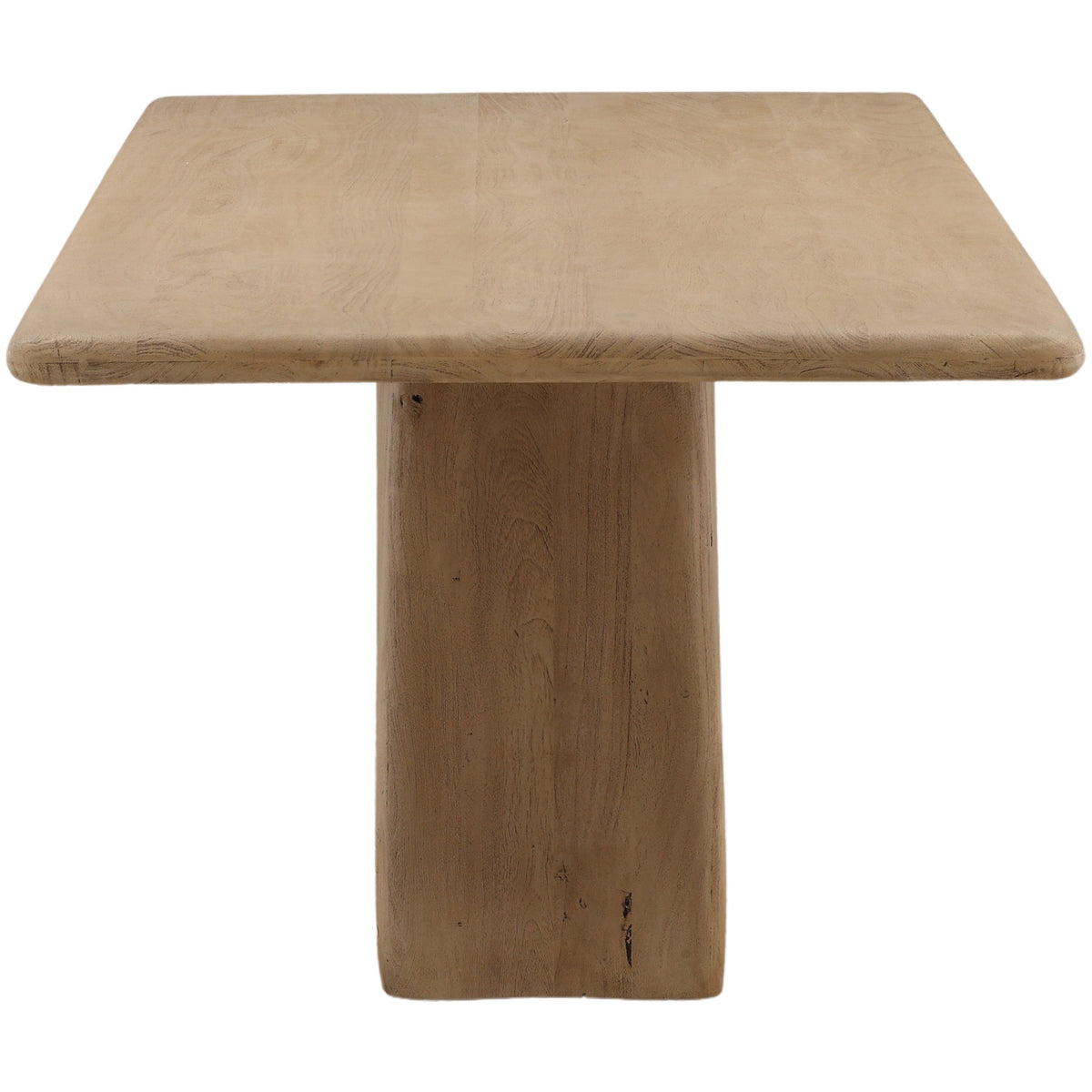 Calloway Dining Table, Light Weathered Natural by Dovetail at Eve Furniture