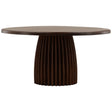 Abrams Dining Table, Brown by Dovetail at Eve Furniture