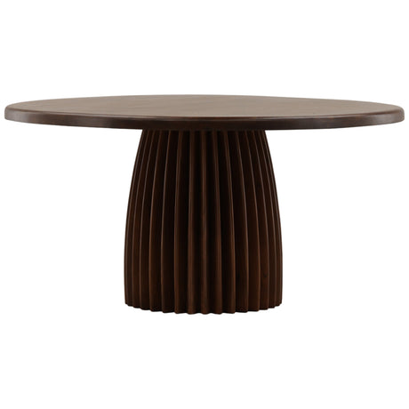 Abrams Dining Table, Brown by Dovetail at Eve Furniture