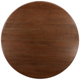Abrams Dining Table, Brown by Dovetail at Eve Furniture