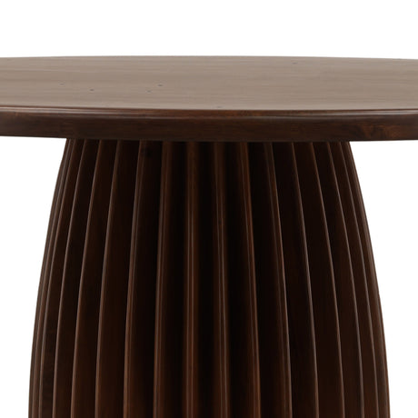 Abrams Dining Table, Brown by Dovetail at Eve Furniture
