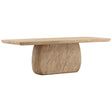 Nexus Dining Table, Light Weathered Natural by Dovetail at Eve Furniture