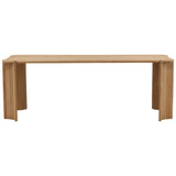 Whitfield Dining Table, Light Natural by Dovetail at Eve Furniture