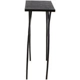 Bastien Console Table, Black by Dovetail at Eve Furniture