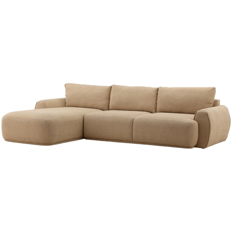 Castillo Chaise Sectional, Sand by Dovetail at Eve Furniture