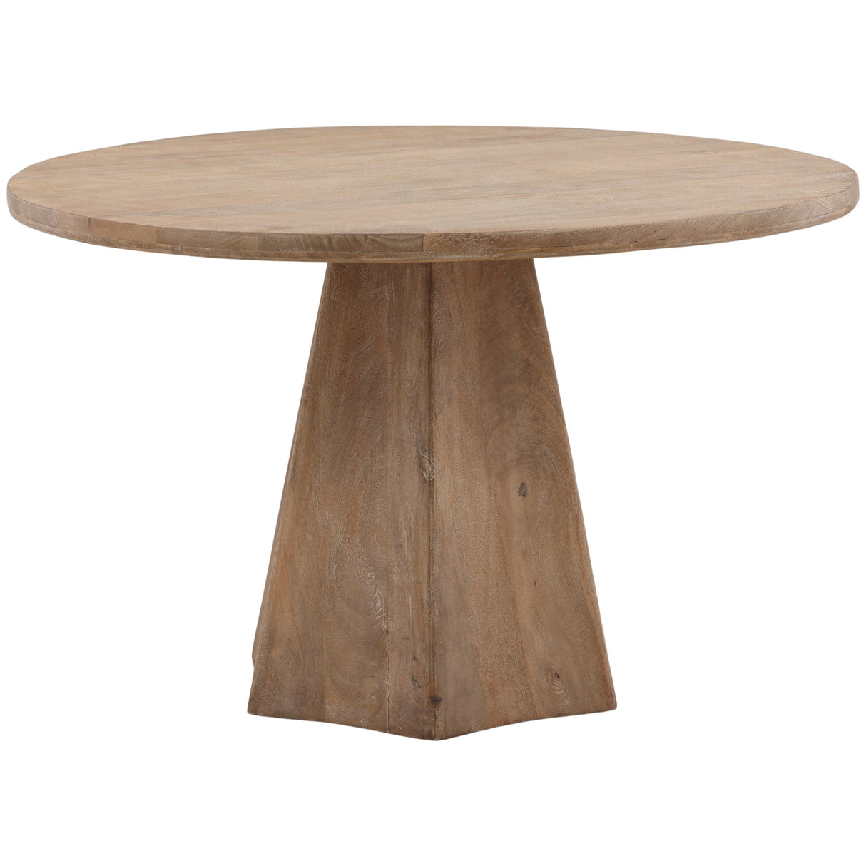 Brenna Dining Table, Natural by Dovetail at Eve Furniture