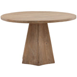 Brenna Dining Table, Natural by Dovetail at Eve Furniture