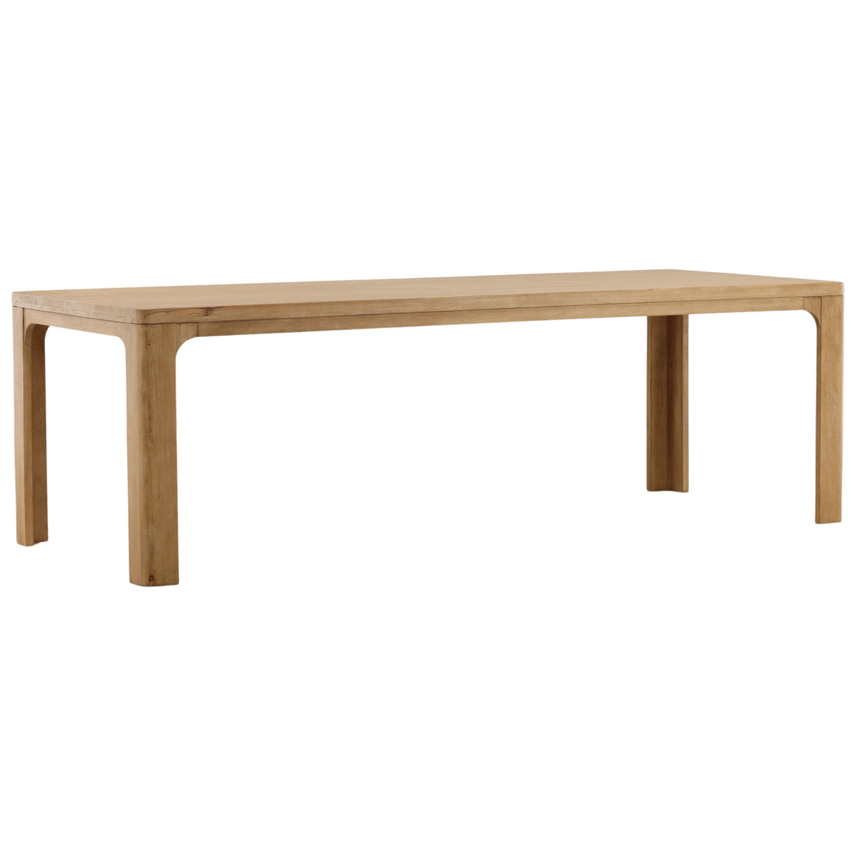 Crestwin Dining Table, Light Natural by Dovetail at Eve Furniture