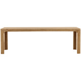Crestwin Dining Table, Light Natural by Dovetail at Eve Furniture