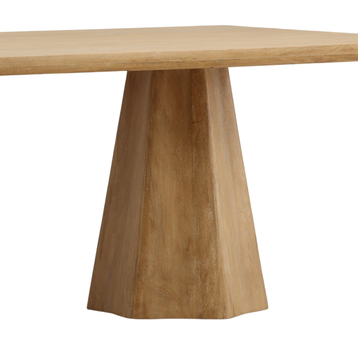 Traverly Dining Table, Light Natural by Dovetail at Eve Furniture