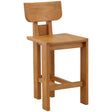 Fynn Counter Stool, Natural by Dovetail at Eve Furniture