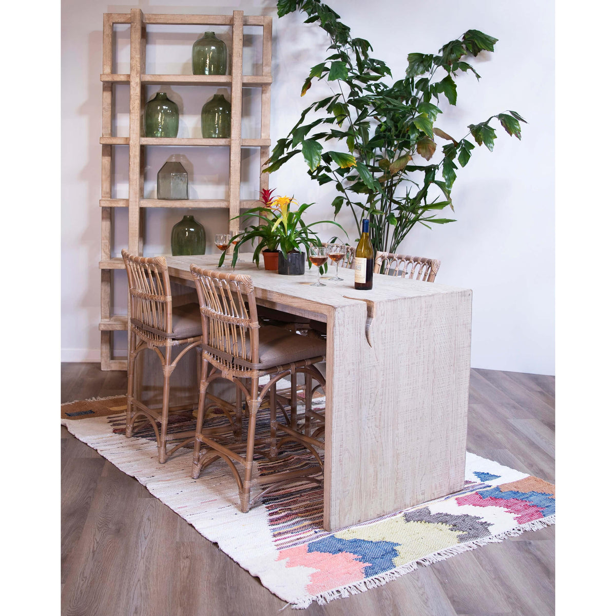 Merwin Counter Table, Light Warm by Dovetail at Eve Furniture