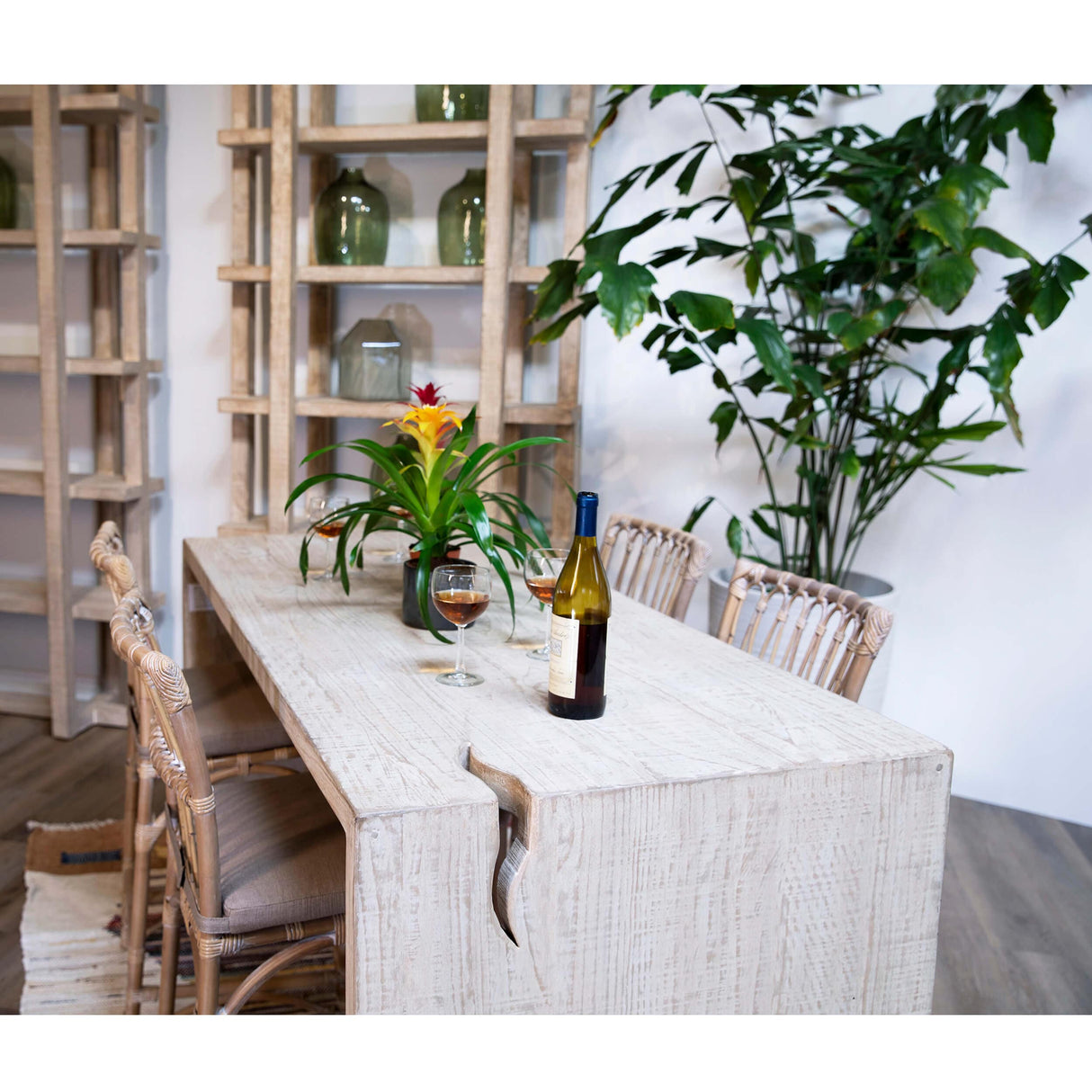 Merwin Counter Table, Light Warm by Dovetail at Eve Furniture