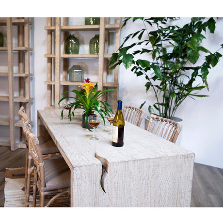 Merwin Counter Table, Light Warm by Dovetail at Eve Furniture