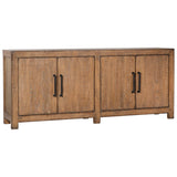 Merwin 4 Door Sideboard, Medium Brown by Dovetail at Eve Furniture