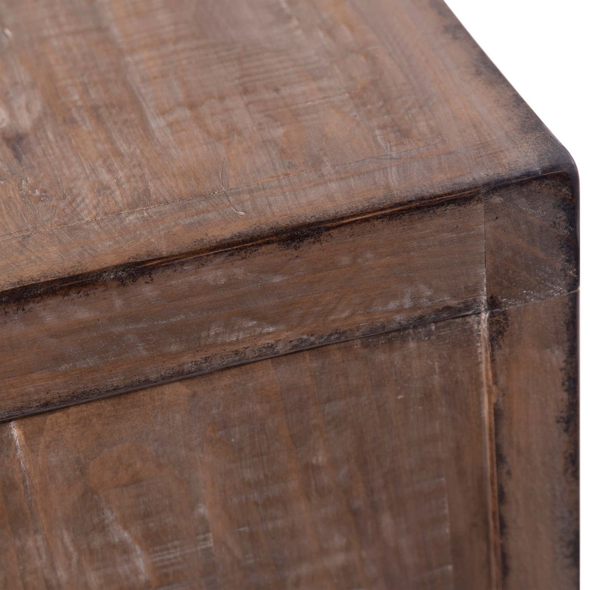Merwin 4 Door Sideboard, Medium Brown by Dovetail at Eve Furniture
