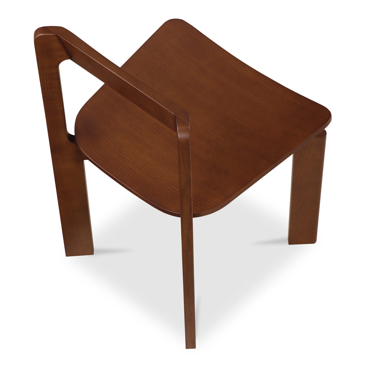 Daifuku Brown Dining Chair (Set of 2) by Moe's Home at Eve Furniture
