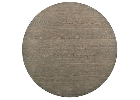 Dakota Antique White/Ash Brown Counter Ht. Table by Furniture of America at Eve Furniture